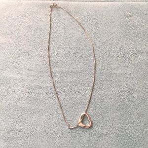 .925 open heart pendant